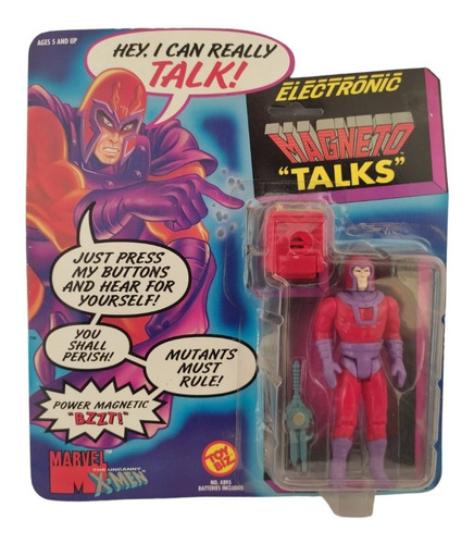 Magneto Talks X-men Marvel Super Heroes Toy Biz Vintage