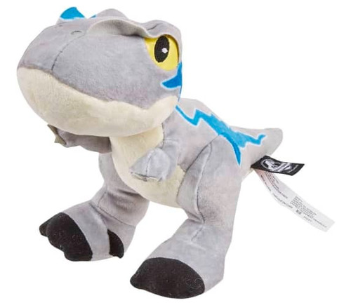 Jurassic World Peluche Dino Velociraptor Blue + Sonido 