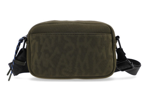 Cartera Bandolera Mishka Cortes Negro Army