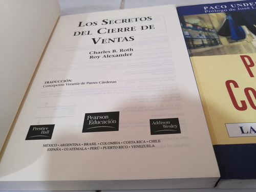 Libro. Los Secretos Del Cierre De Ventas.+ Por Que Compramos (Usado)
