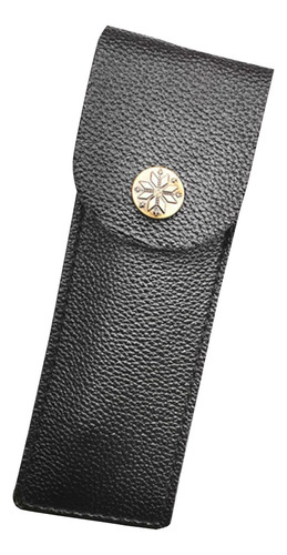 Bolsillo De Cuero Para Cuchillo De Talla, Bolsa Hecha Negro