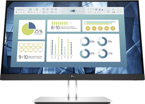 Monitor Led Hp E22 G4 De 21.5 Resolución 1920x1080 Full /vc Color Negro/Plata