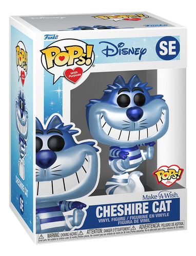 Funko Pop Del Gato Cheshire Azul Pops With Purpose