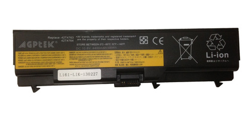 Bateria Para Lenovo Fru 42t4797 Fru 42t4793 6 Celdas
