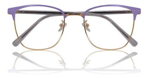 Lentes Antireflejante Anti Blue ray Armaz n Metalico Ha6304