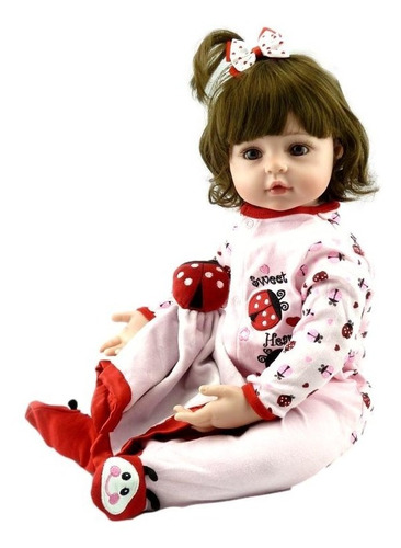 Bebé Muñeca Realista Reborn 100% Silicona 47cm Bestoys