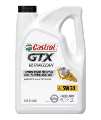 Aceite Castol Gtx Ultraclean 5w-30  4.73 Litros