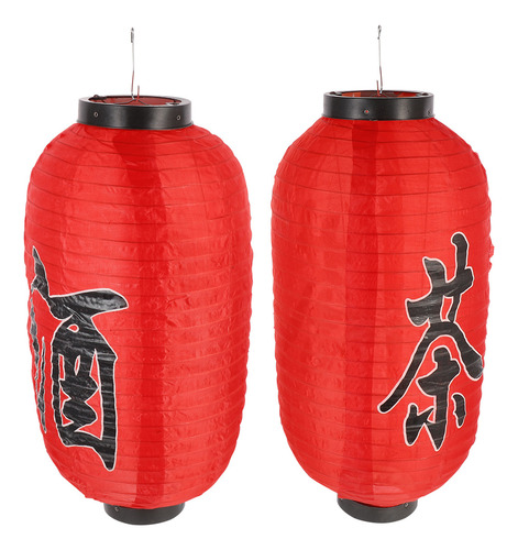 Farol Colgante Para Lámpara De Estilo Japonés, 2 Juegos