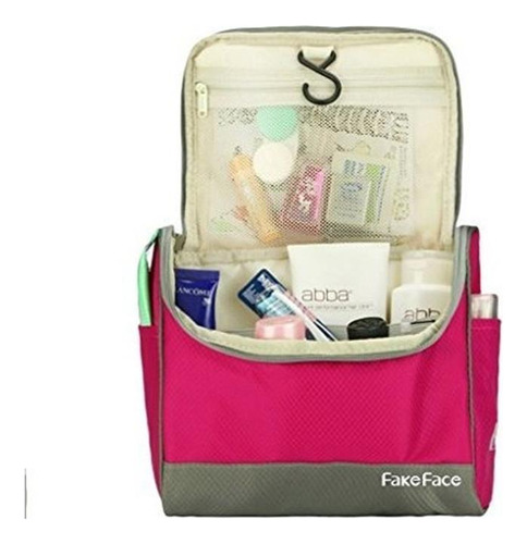 Fakeface Travel Tote Cosmetic Bag Maquillaje Lavado Desajad