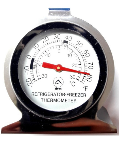 Termometro Axen Acero Inox Para Freezer -20° +80° 