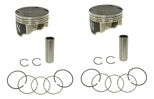 Piston Kawasaki Kvf 700 / Suzuki Lt-v 700 Estándar (pack X2)