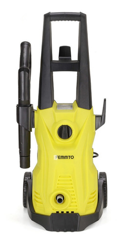 Imagen 1 de 6 de Hidrolavadora Eléctrica Femmto Hlh01 Amarilla Y Negro 5,5 L/min 120bar 220v - 1800w - 50hz - 1750psi Manguera De 5mts Pistola De Alta Presión Tecnologia Auto-stop