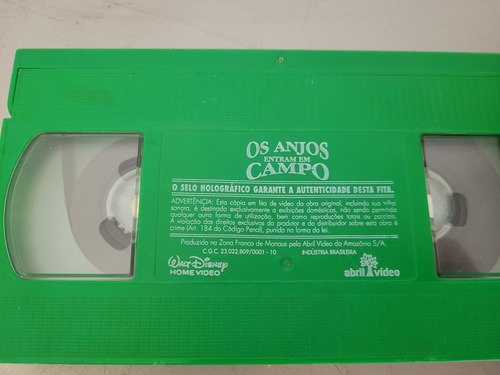 Vhs Os Anjos Entram Em Campo Legendado