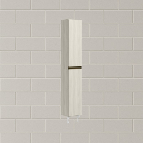 Paneleiro 2 Portas 221x35cm Mdf Kali 12228 Nicioli Bianco To
