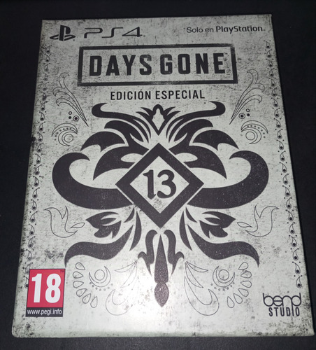 Days Gone Ps4 Steelbook (leer Descripción) (Usado)