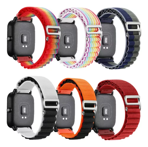 Correas de nylon con hebilla para Amazfit GTR Mini