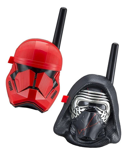 Ekids Star Wars Kylo Ren &amp; First Order Trooper Walkie T.