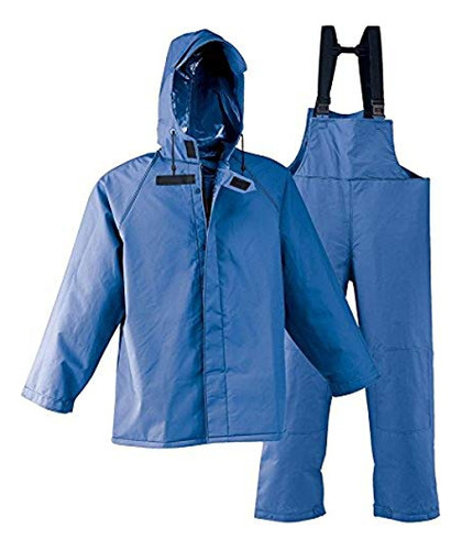 Galeton 7954-xxxl-bl 7954 Repel Rainwear 0.50 Mm Pvc 3 Capa