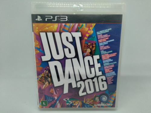 Jogo Just Dance 2016 Ps3 Original Playstation 3 Ubisoft