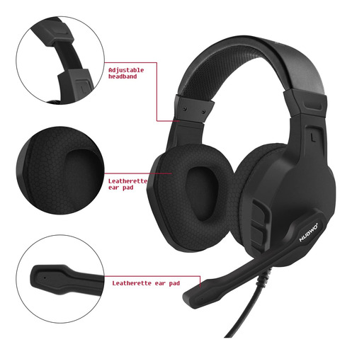 Auriculares Gaming 3.5mm Para Pc Ps4 Ps5 Xbox Mac Switch Neg