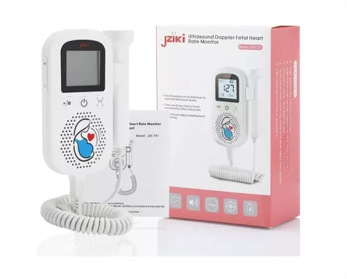 Monitor Doppler Fetal Escuchar Latidos Del Bebe Gel Pilas