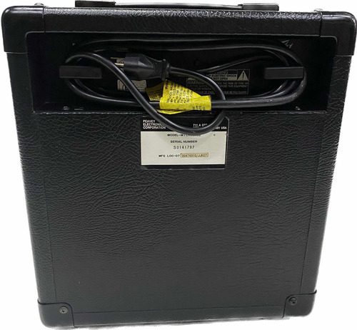 Amplificador Baixo Peavey Made Usa Raridade Novo Mostruario