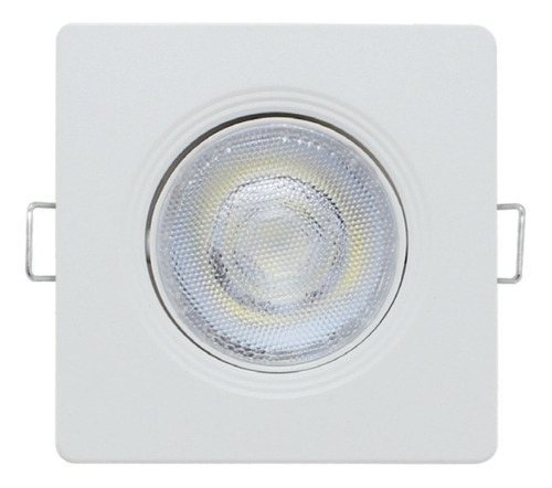 Mini Spot 3w Embutir Mr11 Micro Quadrado Quente Ou Frio Pro Cor Branco Frio 110v/220v