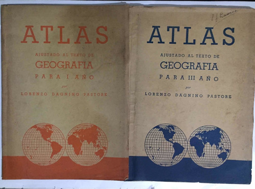 Atlas Geografía 1 Y 3 Año. Lorenzo Dagnino Pastore