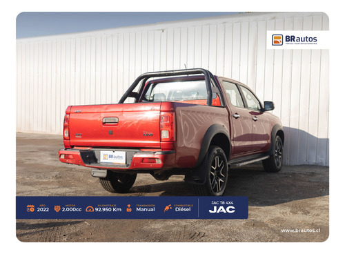 Jac T8 Dcab 4x4 2.0 Año 2022