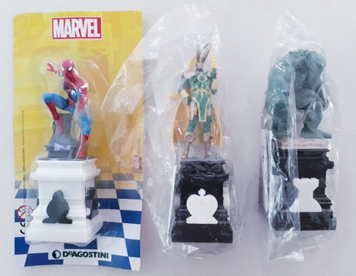 Coleccion 3 Figuras Curso Super Heroes Marvel Abominacion