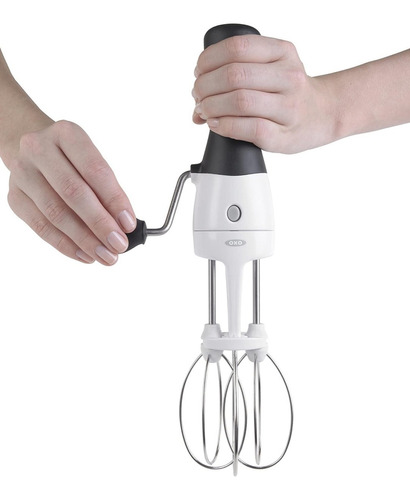 Batidor Manual De Mano Doble Oxo Acero Inoxidable Mixer