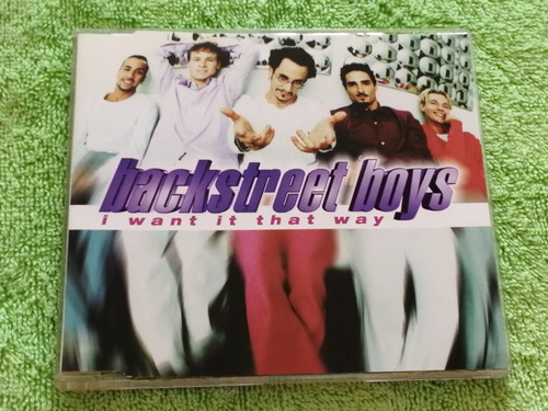 Eam Cd Maxi Single Backstreet Boys I Want It That Way 1999