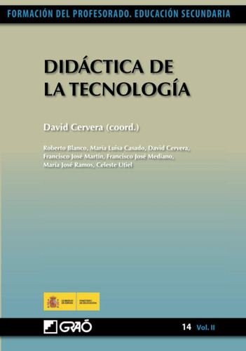 Libro: Didactica De La Tecnologia (formación Del Profesorado