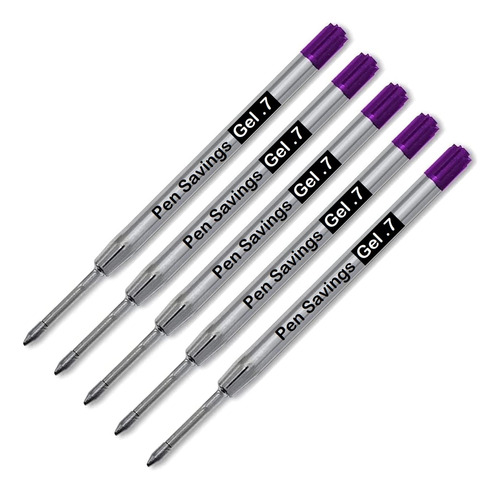 Pen Savings Recambio Boligrafo Para Parker Tinta Gel Morado