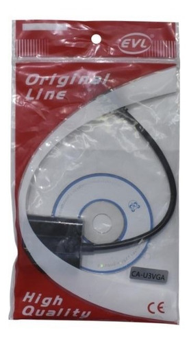 Imagen 3 de 4 de Convertidor Adaptador Usb 3.0 A Vga Con Iva