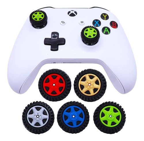 Pack 10 Thumb Grip Para Xbox Ps4 Ps5 Silicón Palanca Goma