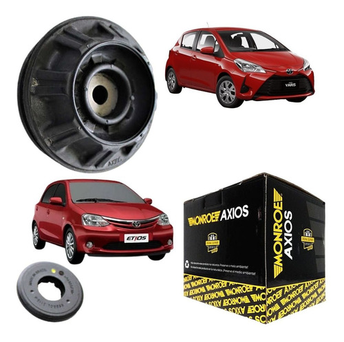 Amortecedor Dianteiro Toyota Yaris 18 19 20+coxim Axios+kit