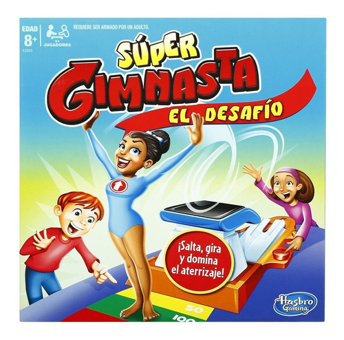 Juego De Mesa Super Gimnasta El Desafio - Hasbro