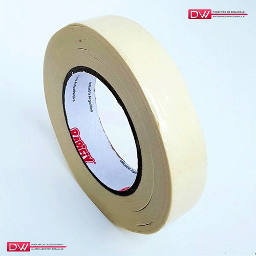 Imagen 4 de 10 de Cinta De Papel Enmascar Pintor Rapifix 24x50mts X Rollo Dw!