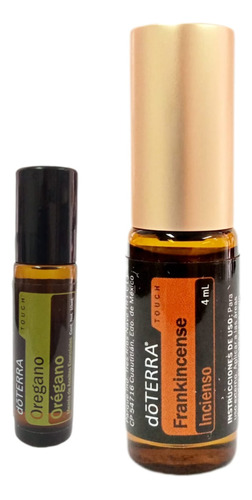 Aceite Esencial Incienso Touch Doterra + Oregano Roll On 