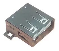 Comprar Ficha Conector Usb Tipo A Hembra 4 Pines 180° 
