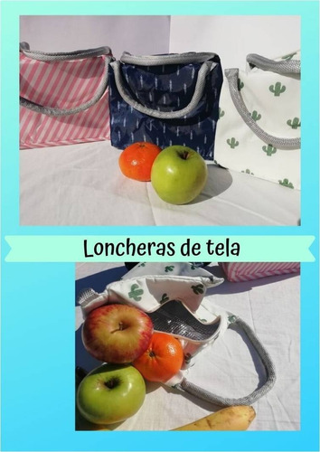 Lanchera Tela Forrado Térmico Sport & Regalos