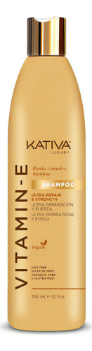 Kativa Vitamina E Kit · Shampoo, Acondicionador Y Tratamient