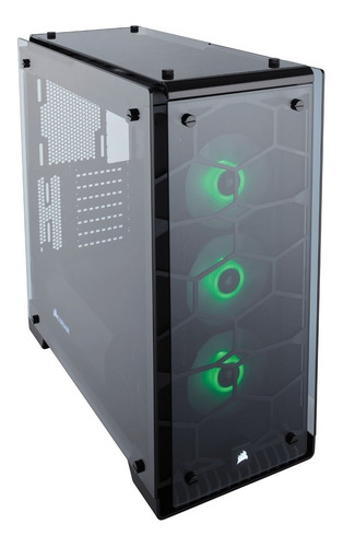 Imagen 2 de 6 de Gabinete Corsair Crystal Series Rgb Tempered Glass