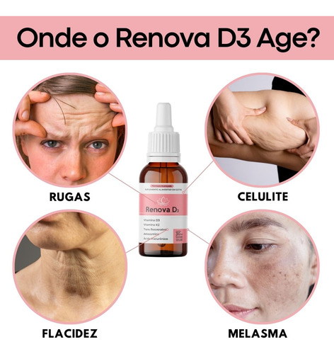 Renova D3 - 3 Frascos