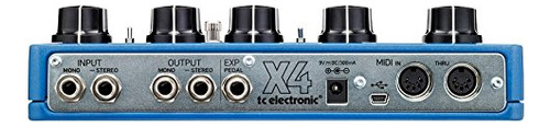 Tc Electronic Flashback X4 Guitarra Efectos Delay Pedal