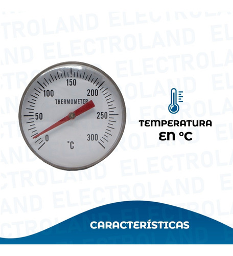 Imagen 3 de 10 de Termómetro Pincha Carne Cocina 0º A 300° Grados Repostería