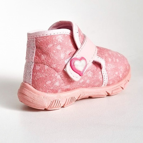 Imagen 3 de 7 de Zapatilla Botita Niñas Toy Rosa (talle 20 Al 26) Art H23r