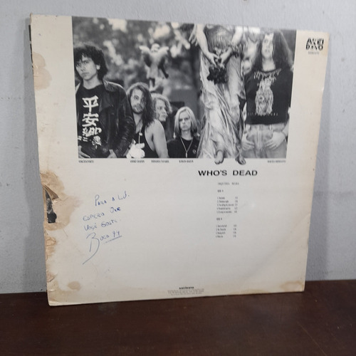 Imagem 2 de 8 de Vinil Lp Orquídea Negra Disco Ótimo Estado Capa Ruim.