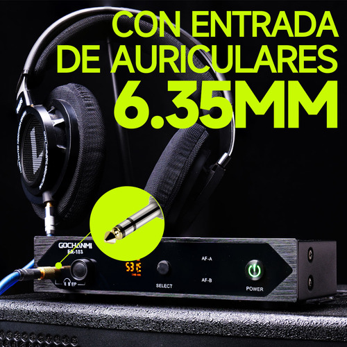 Sistema Monitoreo Gc Er103 De 1 Canal Mono Con 6 Receptores